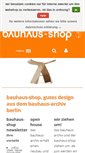 Mobile Screenshot of bauhaus-shop.de